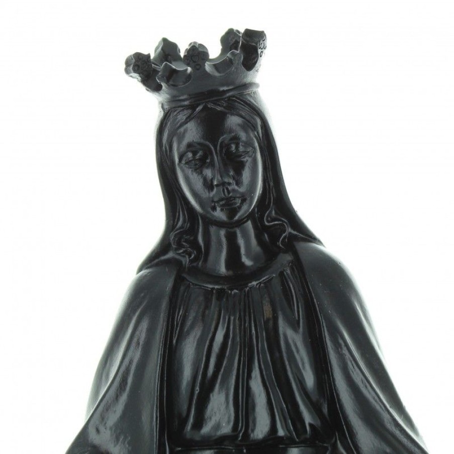 Palais du Rosaire Autre Statue De La Vierge | Statue Vierge Noire En Resine 30Cm