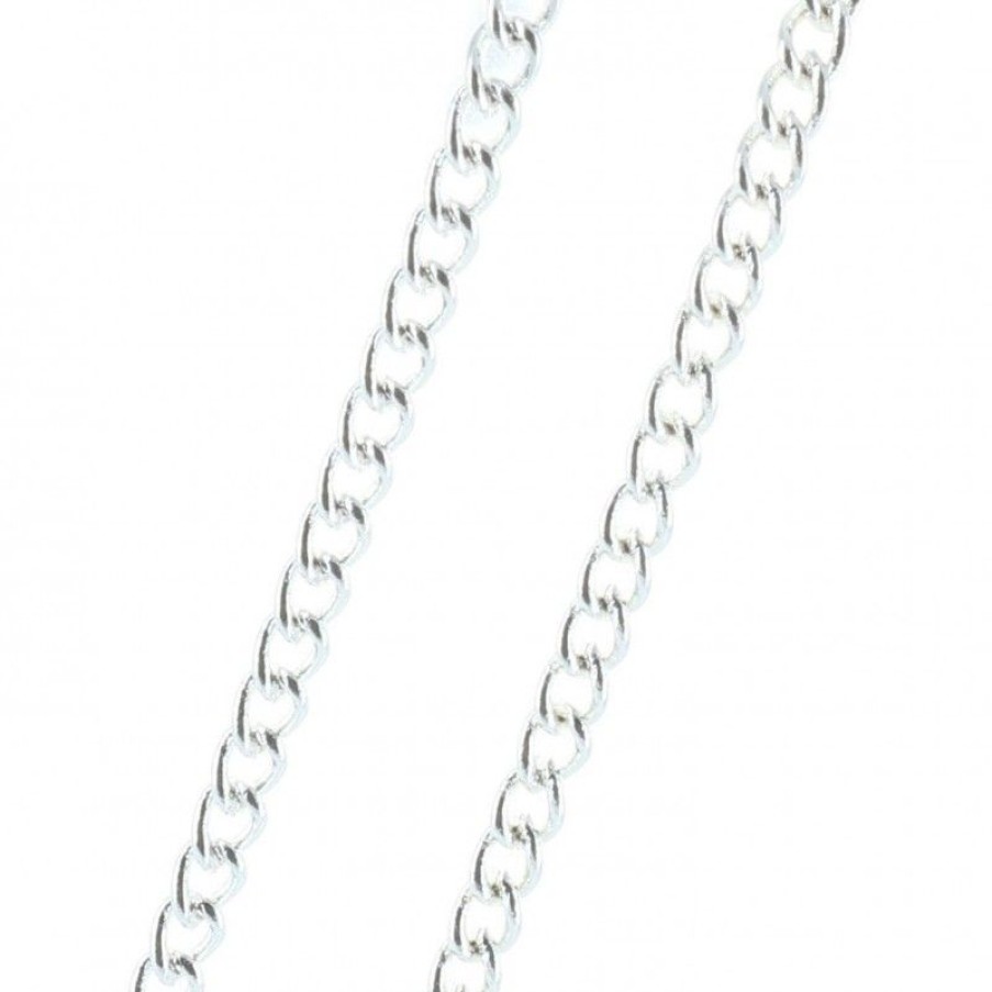 Palais du Rosaire Collier Fantaisie | Chaine Metal Argente 45 Cm