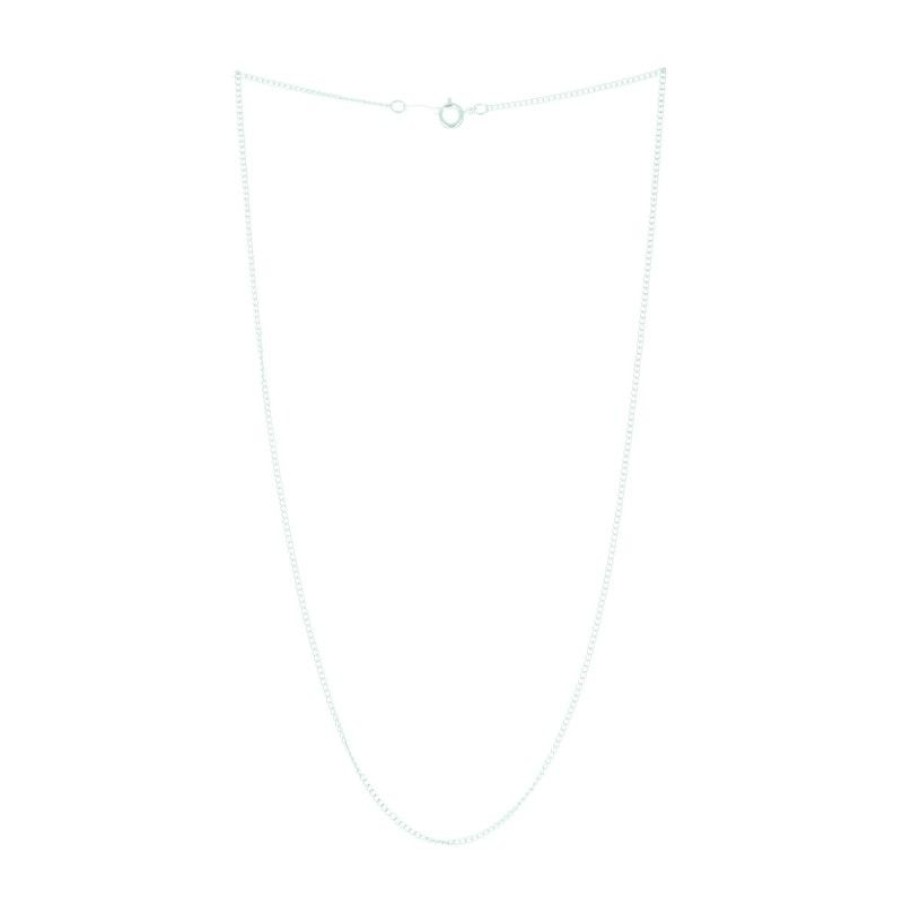 Palais du Rosaire Collier Fantaisie | Chaine Metal Argente 45 Cm