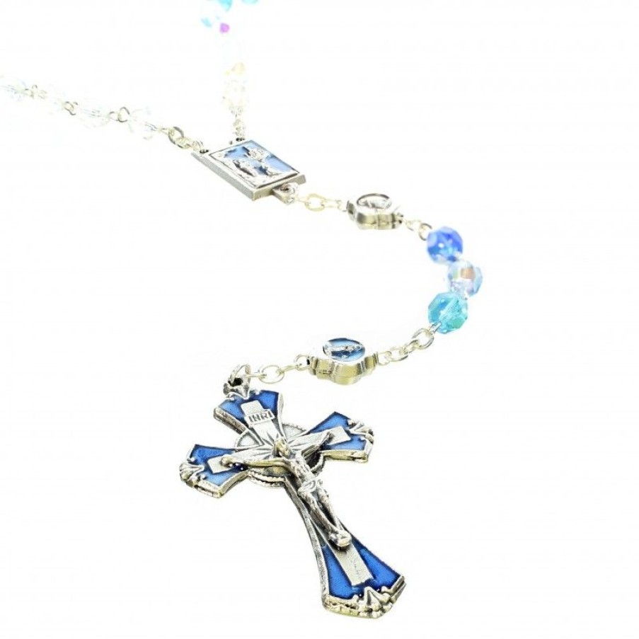 Palais du Rosaire Chapelet Verre | Chapelet De Notre Dame De Lourdes Et Sa Boite