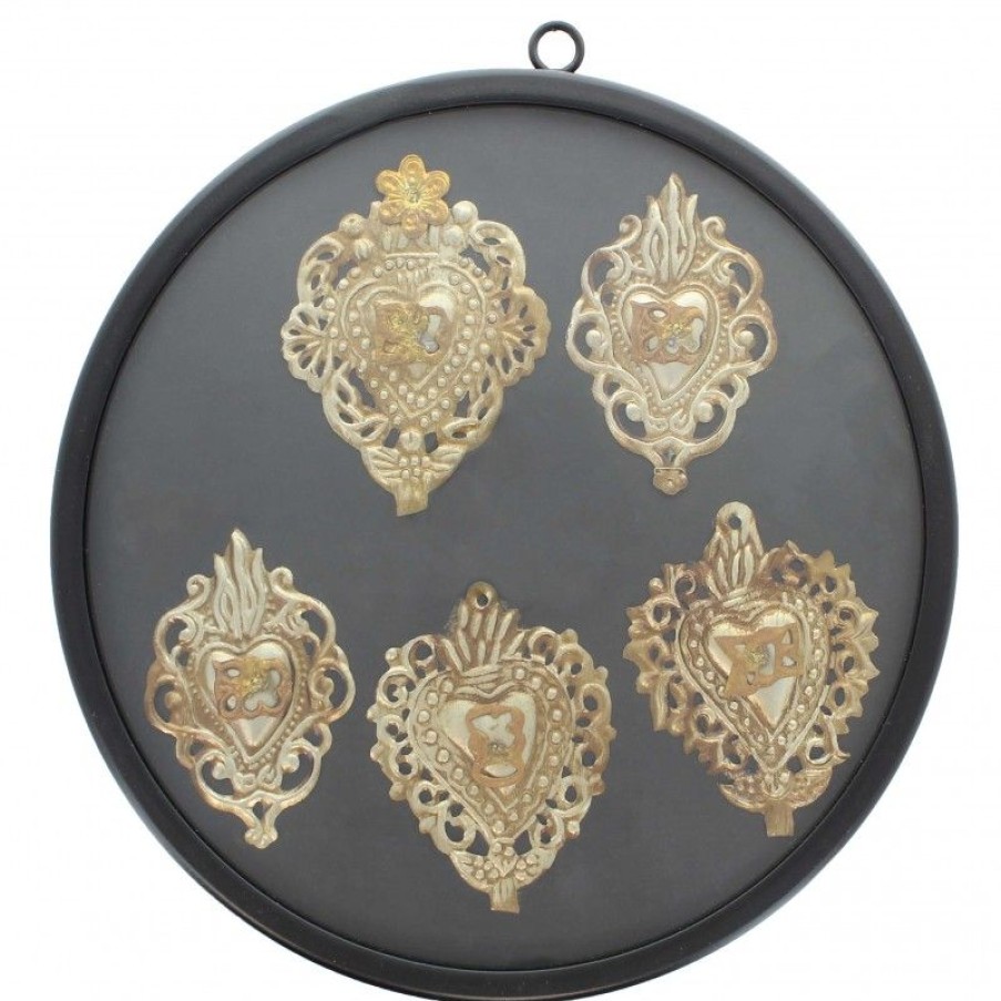 Palais du Rosaire Cadre Religieux | Cadre Ex Voto Rond