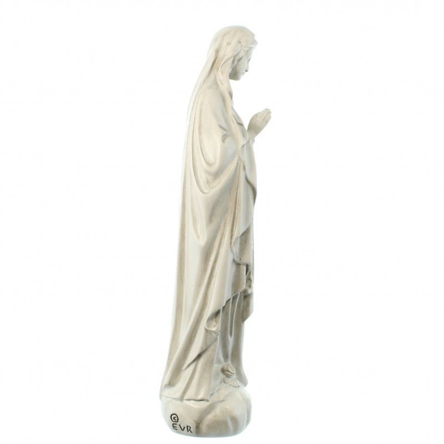 Palais du Rosaire Statue De Notre Dame De Lourdes | Statue De Notre Dame De Lourdes En Resine De 22Cm