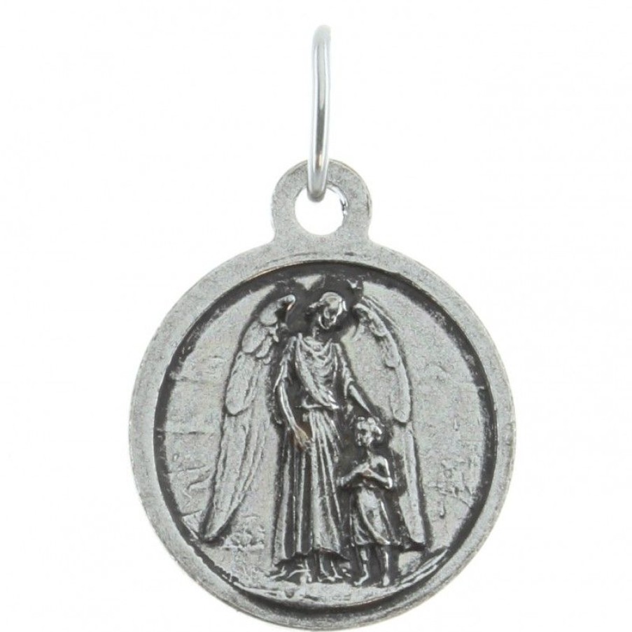 Palais du Rosaire Medaille Et Croix Metal | Medaille De Saint Michel En Metal Argente
