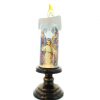 Palais du Rosaire Bougie Decorative | Bougeoir Led De La Sainte Famille