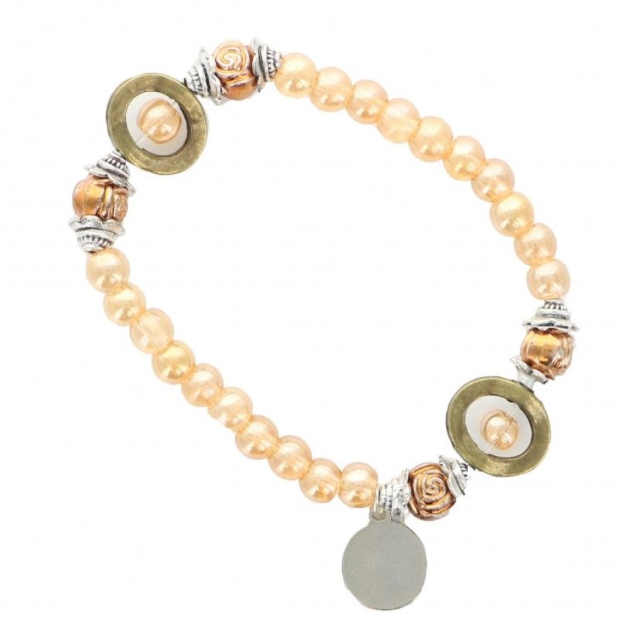Palais du Rosaire Bracelet Fantaisie | Bracelet De Sainte Therese Avec Perles Translucides
