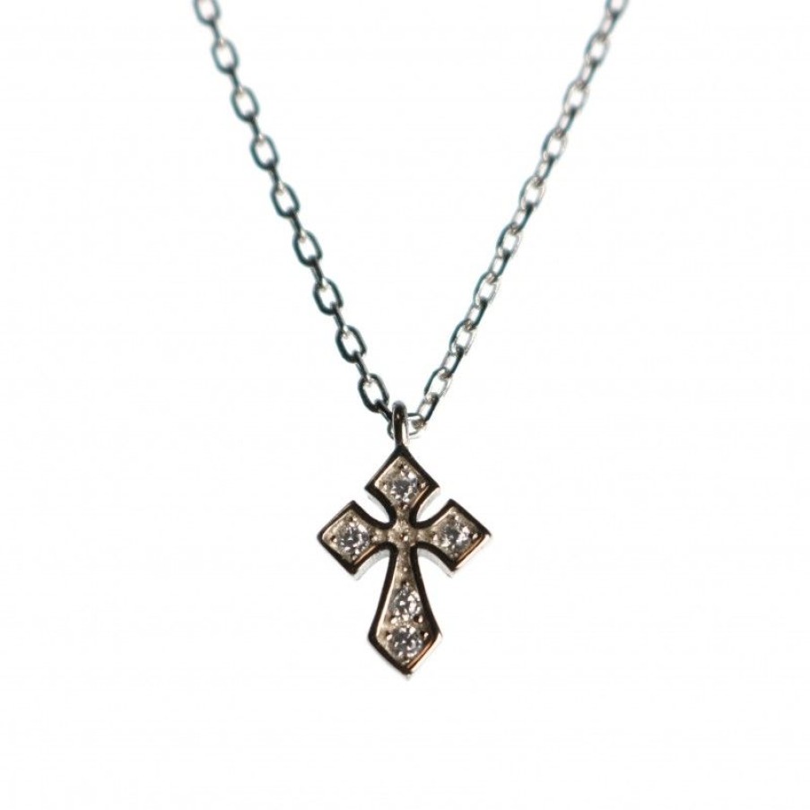 Palais du Rosaire Medaille Et Croix Argent | Croix En Argent Et Strass