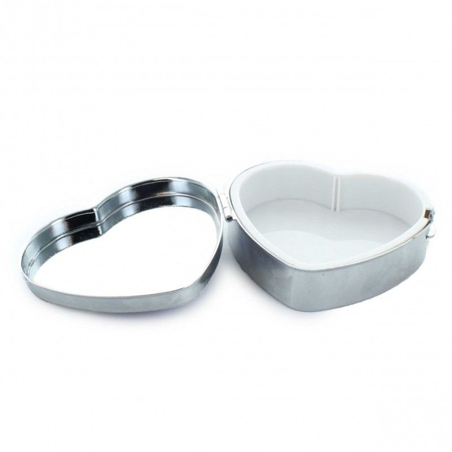 Palais du Rosaire Etui A Chapelet | Boite A Chapelet Apparition De Lourdes Forme Coeur