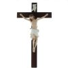 Palais du Rosaire Crucifix Bois | Crucifix Bois Avec Christ En Resine 27Cm
