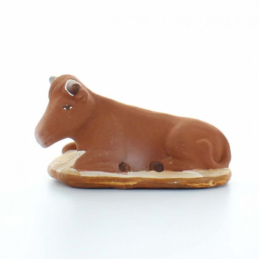 Palais du Rosaire Decoration De Noel | Boeuf : Santon De Provence De 7 Cm, Colore A La Main