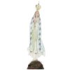 Palais du Rosaire Statue Vierge De Fatima | Statue Notre Dame De Fatima Decoree De Fleurs En Resine De 24 Cm