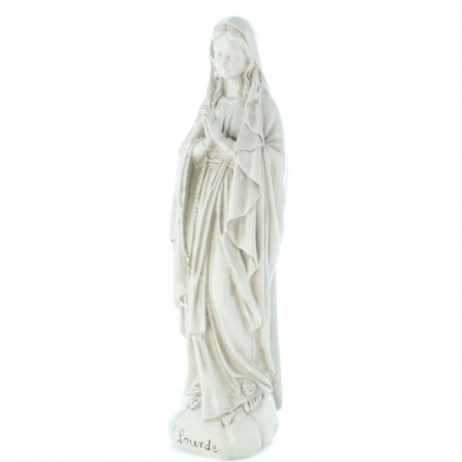 Palais du Rosaire Statue De Notre Dame De Lourdes | Statue De Notre Dame De Lourdes En Resine De 28Cm