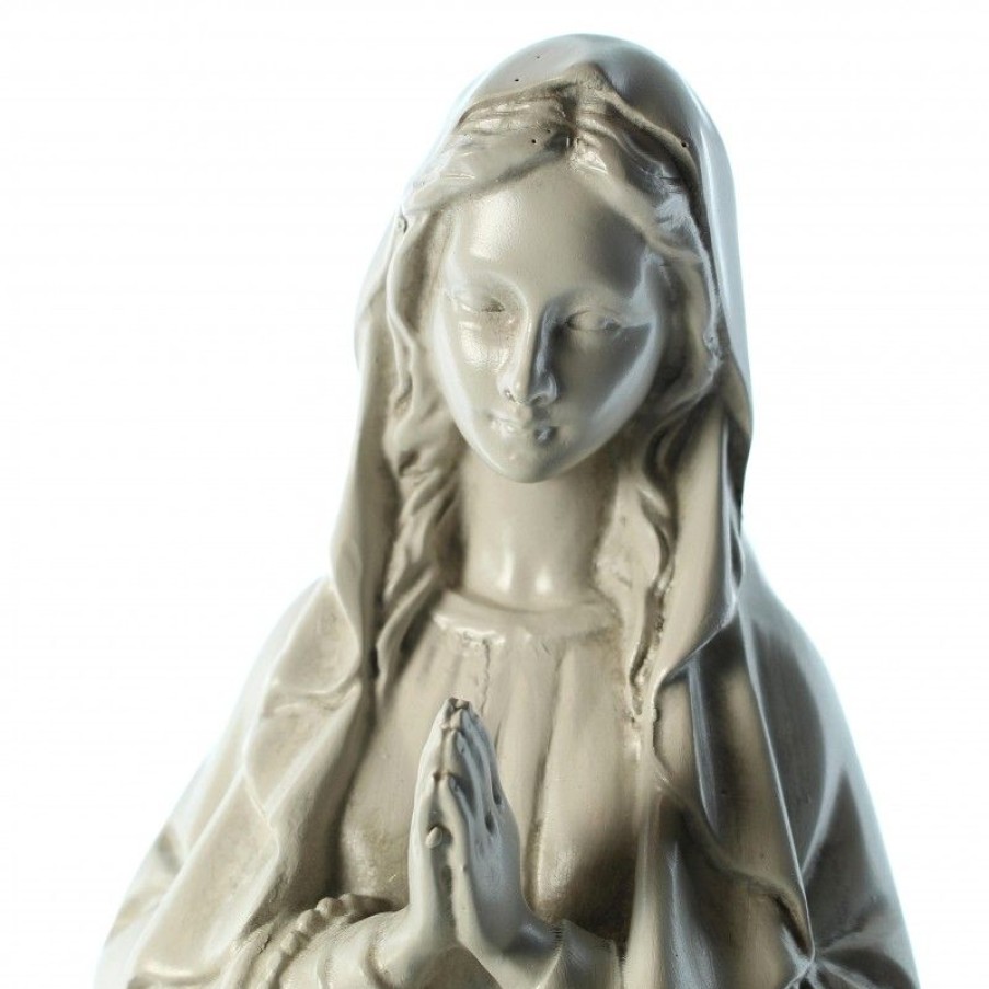 Palais du Rosaire Statue De Notre Dame De Lourdes | Statue De Notre Dame De Lourdes En Resine De 28Cm