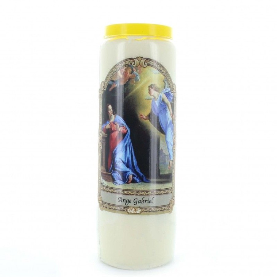 Palais du Rosaire Bougie Neuvaine | Bougie Neuvaine Ange Gabriel