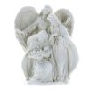 Palais du Rosaire Statue De La Sainte Famille | Statue En Resine Blanche De La Sainte Famille De 14 Cm