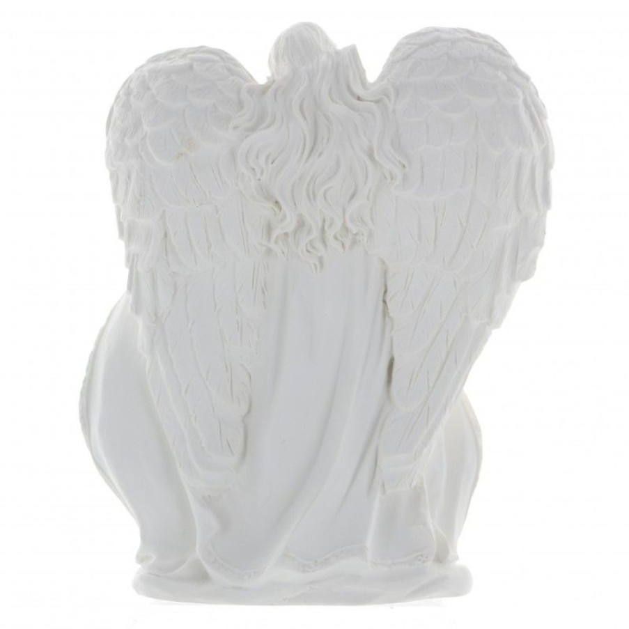 Palais du Rosaire Statue De La Sainte Famille | Statue En Resine Blanche De La Sainte Famille De 14 Cm