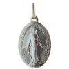 Palais du Rosaire Medaille Et Croix Metal | Medaille Miraculeuse En Metal Argente