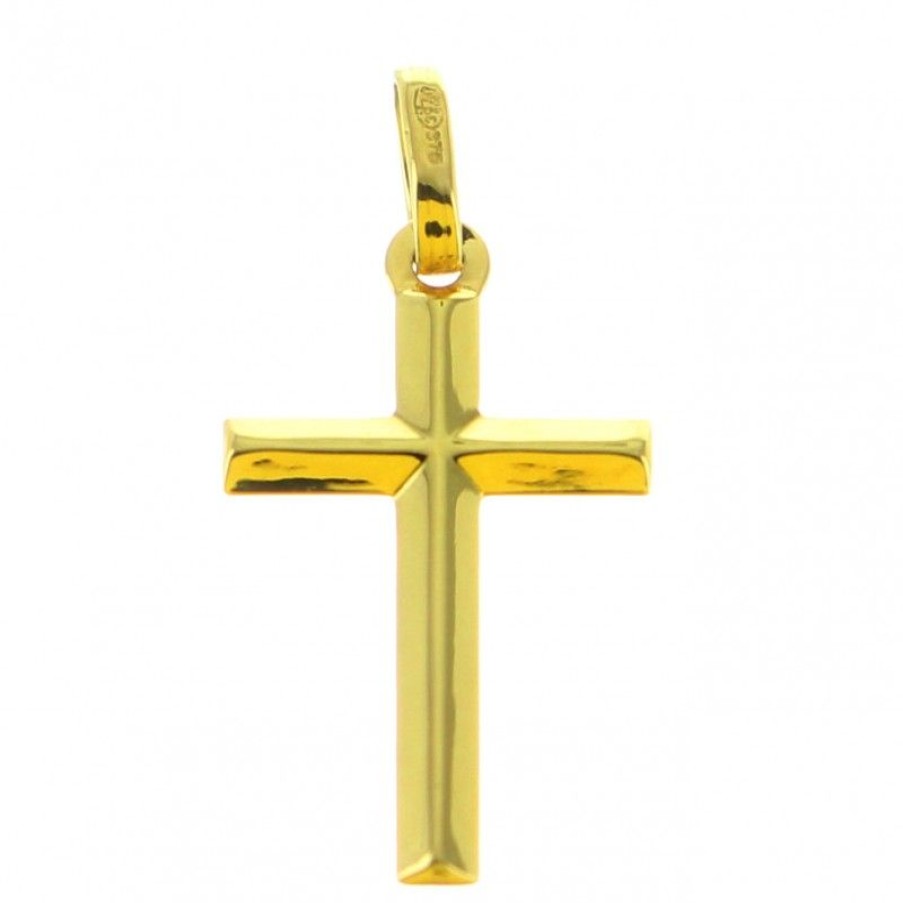 Palais du Rosaire Medaille Et Croix Or | Croix Chretienne En Or 9 Carats
