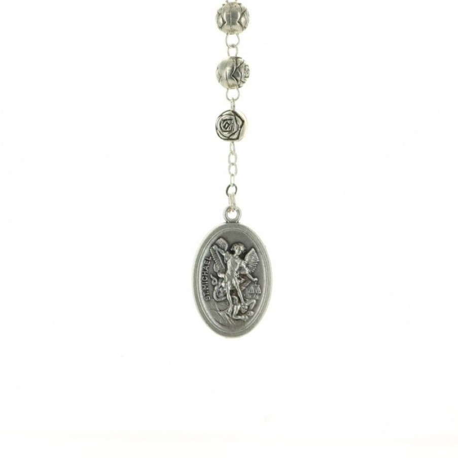 Palais du Rosaire Chapelet Verre | Chapelet De Saint Michel En Verre