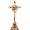 Palais du Rosaire Statue De Grande Taille | Crucifix Style Baroque En Resine 75Cm