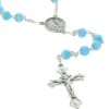 Palais du Rosaire Chapelet Verre | Chapelet De Lourdes En Verre Avec Son Petit Livret De Priere