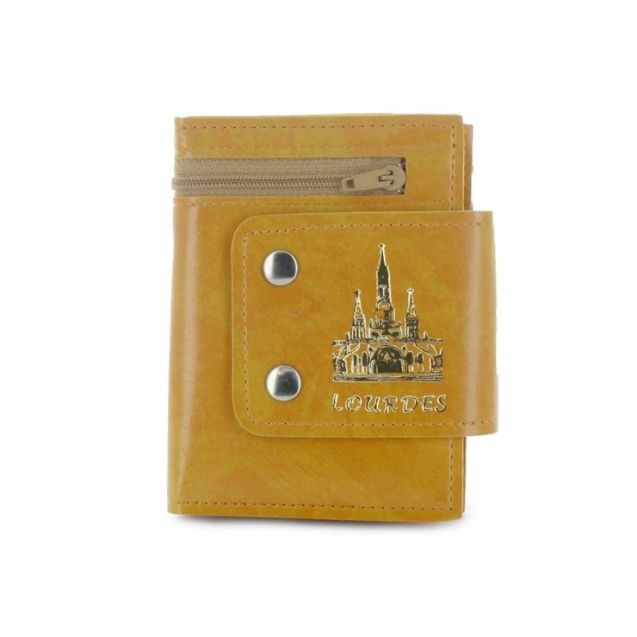 Palais du Rosaire Porte&Feuille | Portefeuille De Lourdes Avec Porte Monnaie Interieur