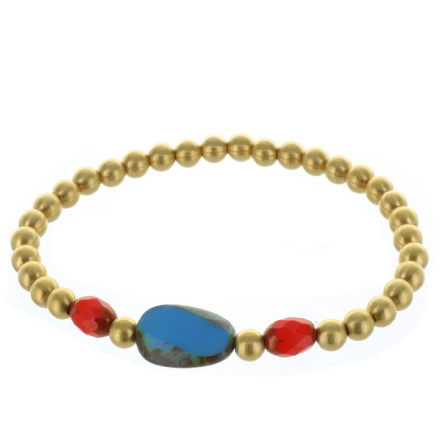 Palais du Rosaire Bracelet Fantaisie | Bracelet Fantaisie, Perles Dorees Et Pierres Veritables