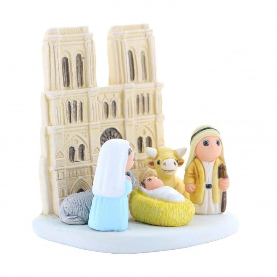 Palais du Rosaire Creche | Creche De Noel Notre Dame De Paris En Ceramique