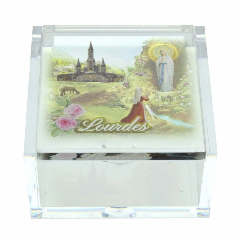 Palais du Rosaire Boite A Chapelet | Boite Pour Chapelet De L'Apparition De Lourdes