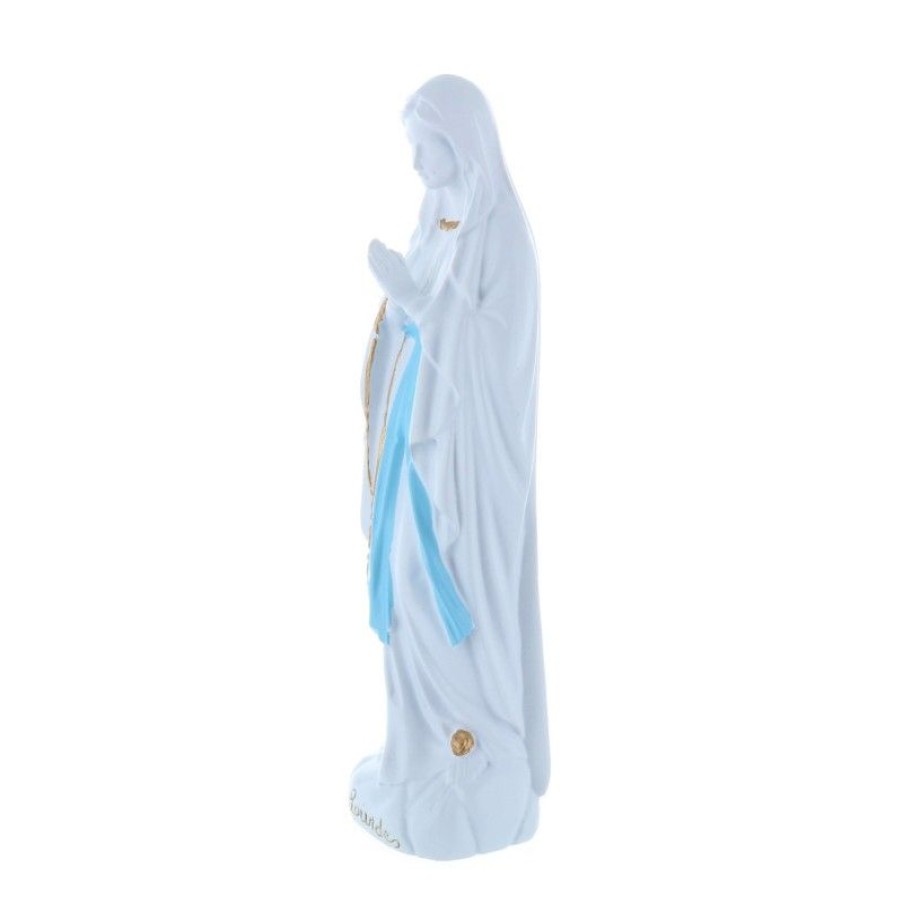 Palais du Rosaire Statue Pour Exterieur | Statue Vierge Marie Epuree En Resine Pour L'Exterieur 15 Cm