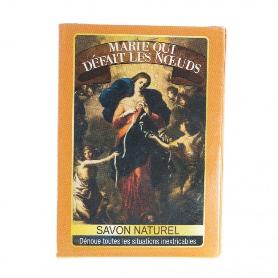 Palais du Rosaire Savon | Savon Marie Qui Defait Les Noeuds 125Gr
