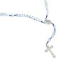 Palais du Rosaire Chapelet Corde | Chapelet Eau De Lourdes Avec Grains En Forme De Coeur
