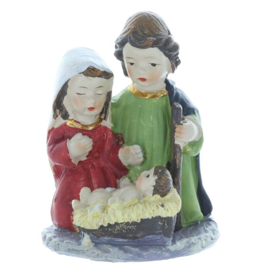 Palais du Rosaire Creche | Creche De Noel De La Sainte Famille 7Cm