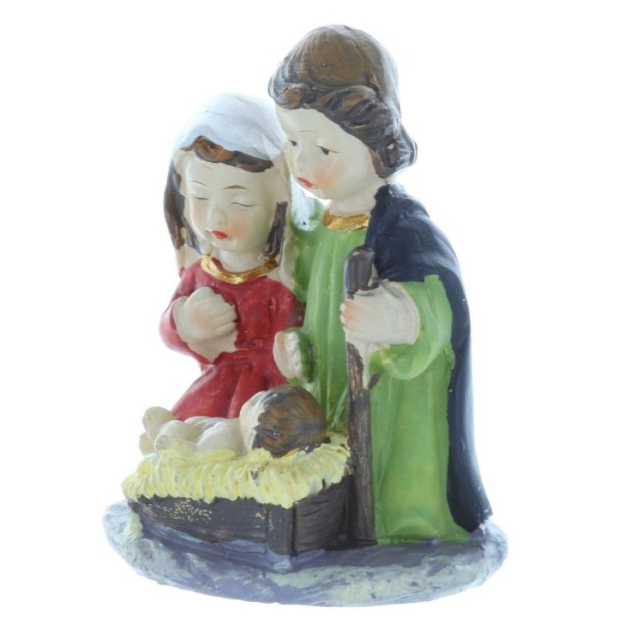 Palais du Rosaire Creche | Creche De Noel De La Sainte Famille 7Cm