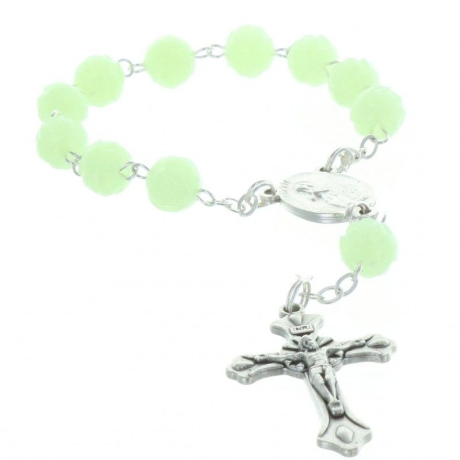 Palais du Rosaire Chapelet Dizainier | Chapelet Dizainier De Lourdes, Grains Lumineux Et Coeur Apparition De Lourdes