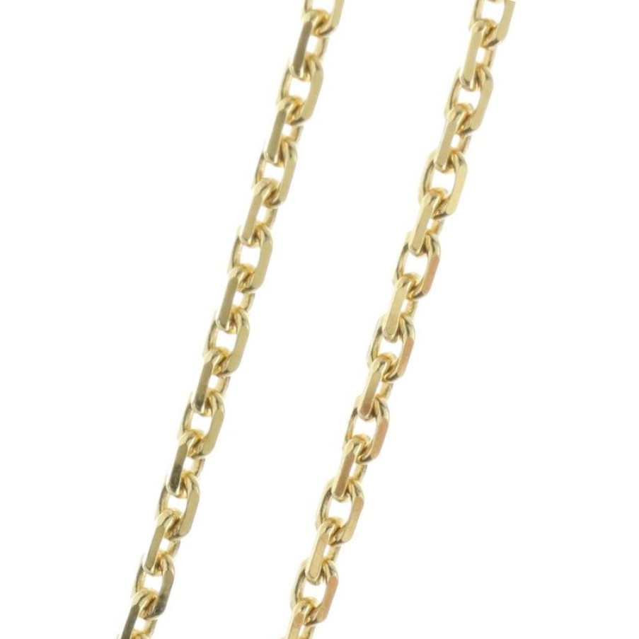 Palais du Rosaire Collier En Or | Chaine En Or Maille Forcat 60Cm