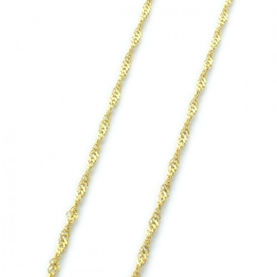 Palais du Rosaire Collier En Or | Chaine En Or Maille Singapour 45 Cm
