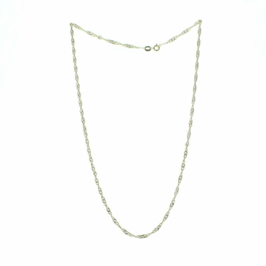 Palais du Rosaire Collier En Or | Chaine En Or Maille Singapour 45 Cm