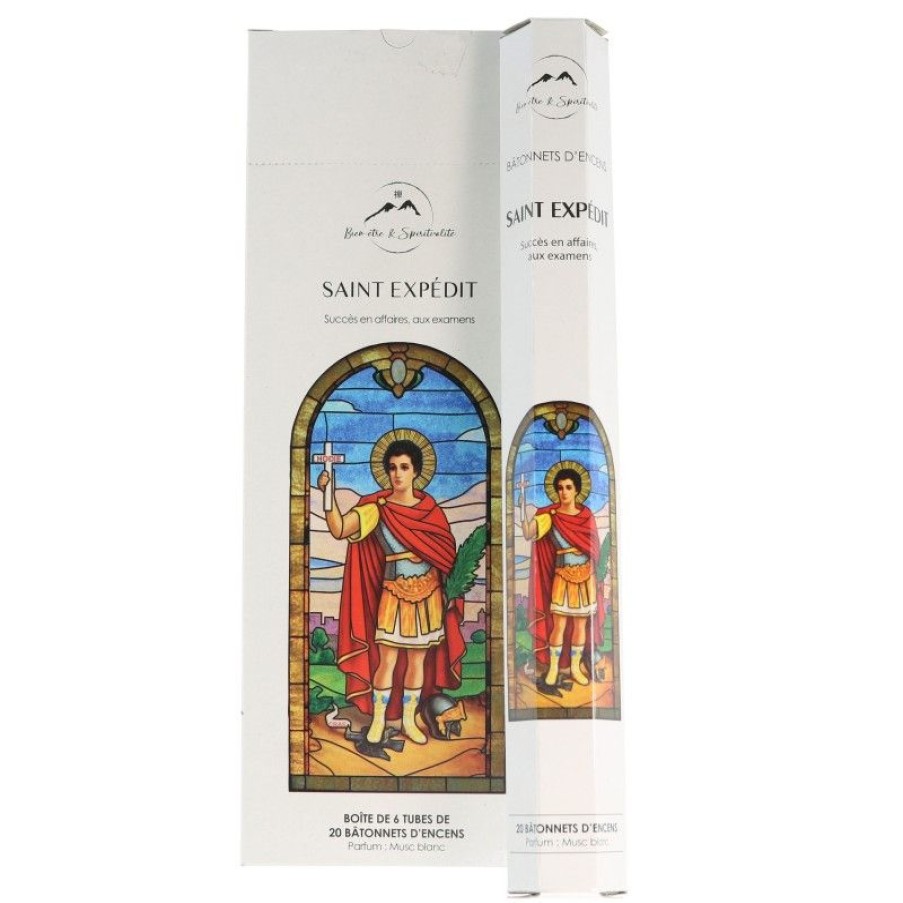 Palais du Rosaire Encens En Batonnets | 120 Batonnets D'Encens De Saint Expedit Et Une Priere