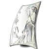 Palais du Rosaire Cadre Religieux | Cadre De L'Apparition Avec Strass Argente Sur Bois De 20X13Cm
