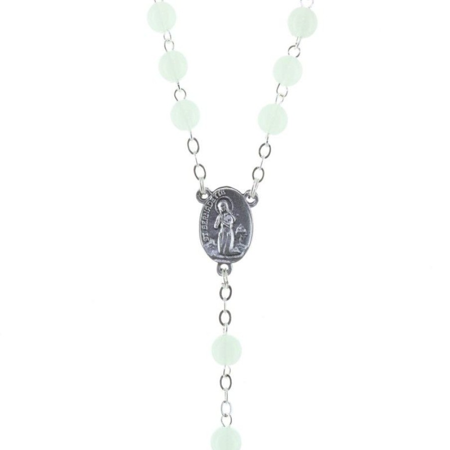 Palais du Rosaire Chapelet Lumineux | Chapelet De Lourdes Lumineux Grains Ronds Et Apparition De Lourdes