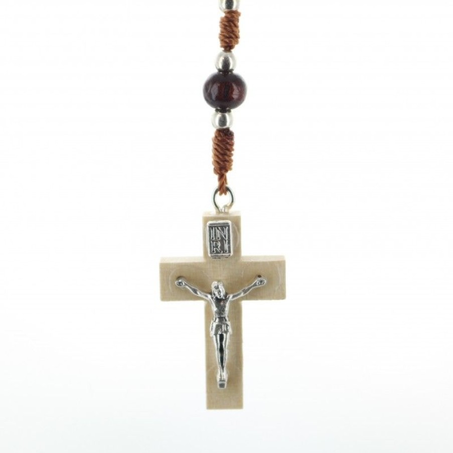 Palais du Rosaire Chapelet Bois | Chapelet Avec Apparition De Lourdes En 3 Tons De Bois