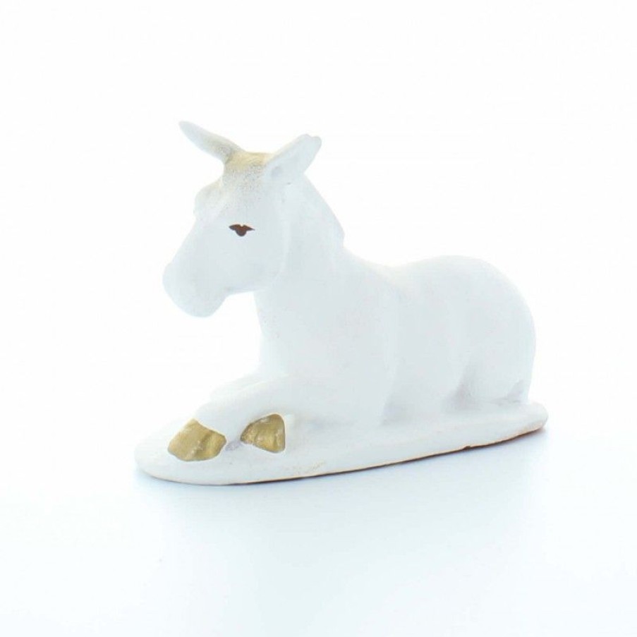 Palais du Rosaire Decoration De Noel | Ane : Santon De Provence De 9 Cm, Style Epure