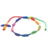 Palais du Rosaire Bracelet Dizainier | Bracelet Dizainier En Corde Multicolore
