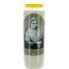 Palais du Rosaire Bougie Neuvaine | Lot De 6 Bougies De Neuvaine De Sainte Bernadette 17,5Cm