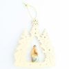 Palais du Rosaire Decoration De Noel | Decoration De Noel Suspendue De La Sainte Famille En Bois De 15Cm