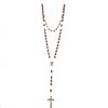 Palais du Rosaire Chapelet Bois | Chapelet De Lourdes En Bois Avec Grains Ovales