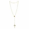 Palais du Rosaire Chapelet Plaque Or | Chapelet De Lourdes Plaque Or Et Paters En Argent