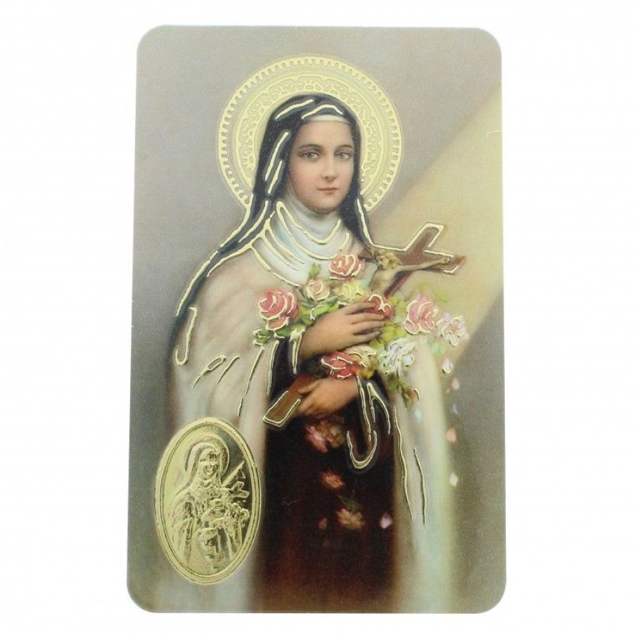 Palais du Rosaire Image Religieuse | Carte De Priere De Sainte Therese