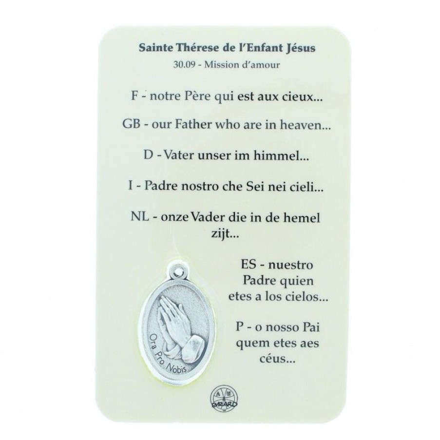 Palais du Rosaire Image Religieuse | Images Religieuse De Sainte Therese Avec Une Medaille