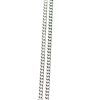 Palais du Rosaire Collier En Argent | Chaine En Argent Avec Maille Avec Gourmette Limee 70 Cm - 2,8 Mm